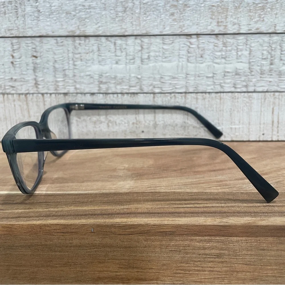WARBY PARKER Hayden M 175 Unisex Square Striped Pacific Blue FRAMES 52-16-145